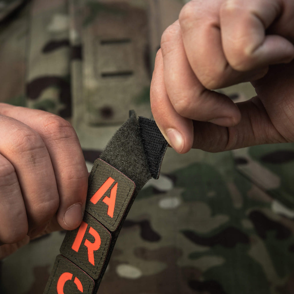 M-Tac нашивка MARCH Ranger Green/Red/GID