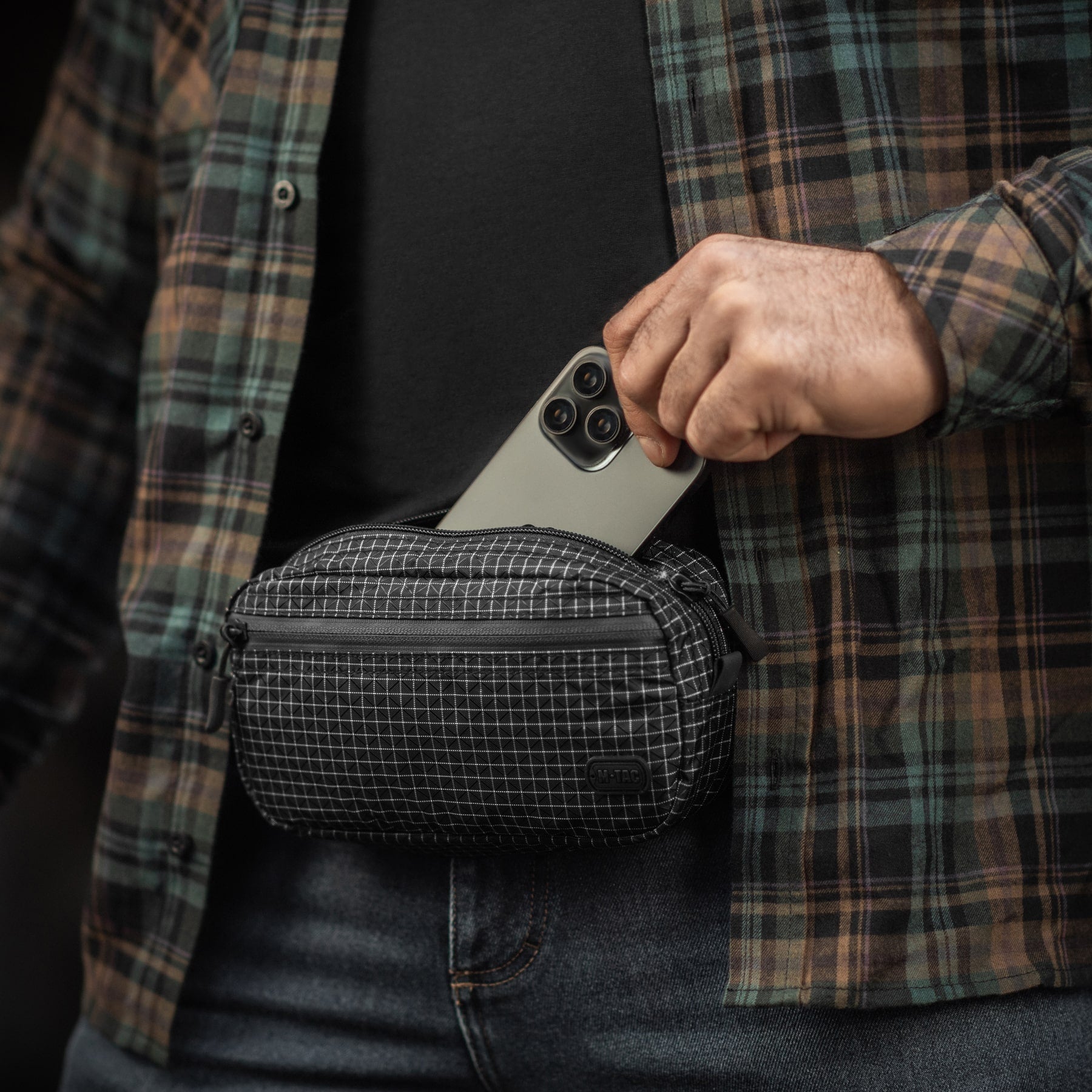 M-Tac сумка Fanny Bag Black