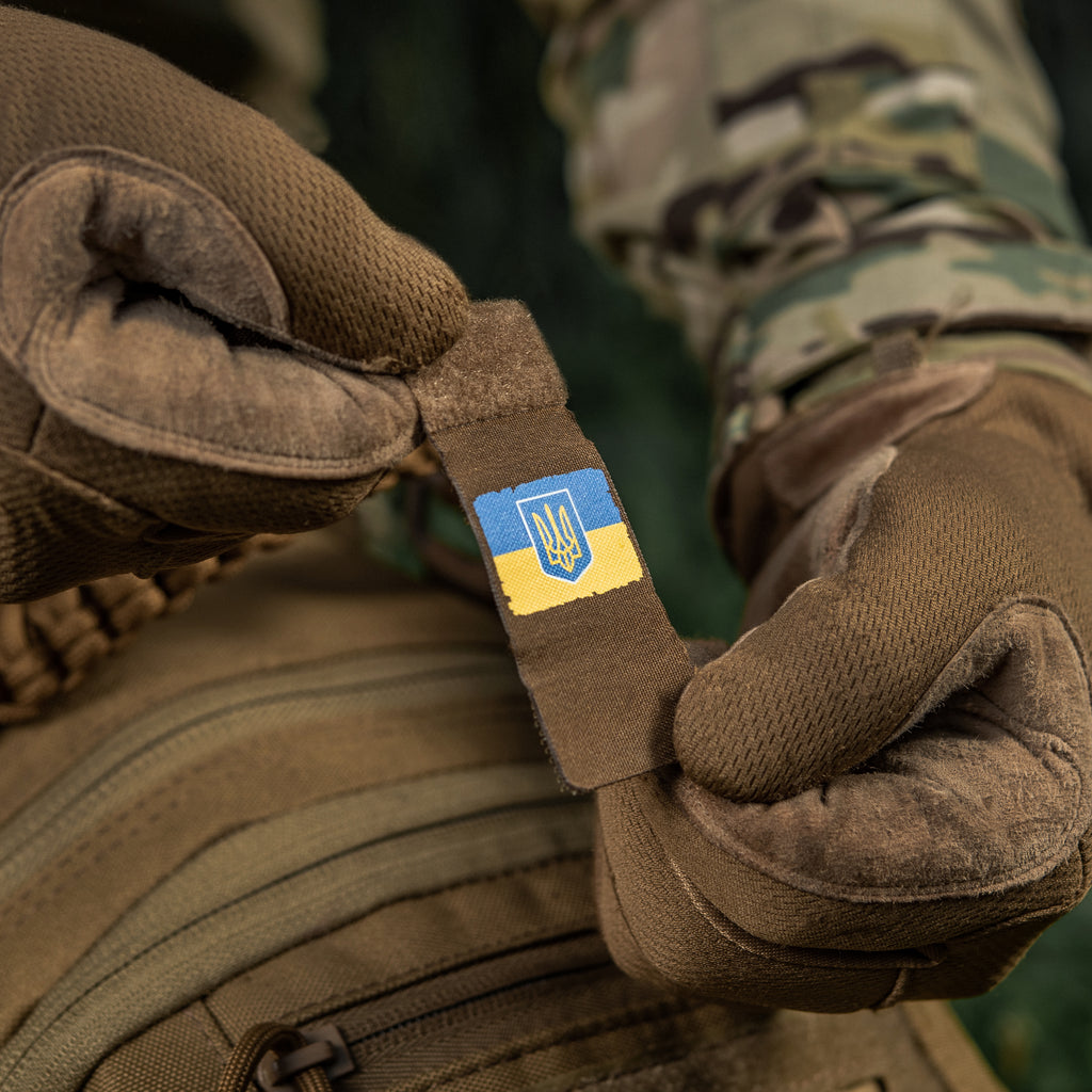 M-Tac MOLLE Patch Прапор України з гербом Full Color/Coyote