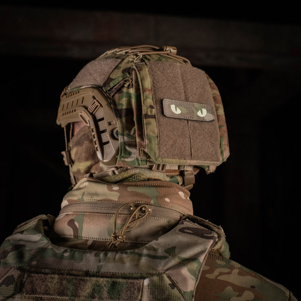 M-Tac нашивка Cat Eyes Laser Cut Multicam/світлонакопичувач