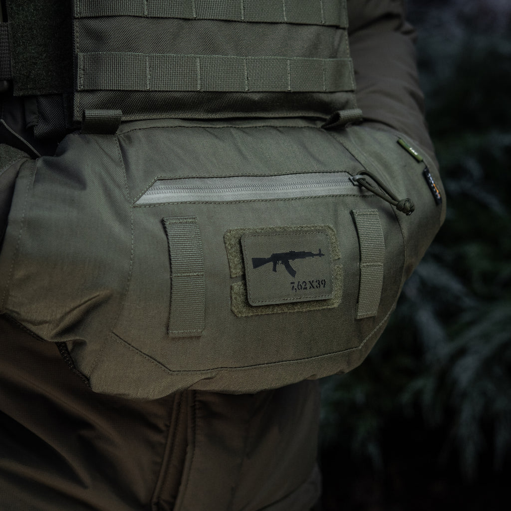 M-Tac нашивка AKM 7,62х39 Laser Cut Ranger Green/Black