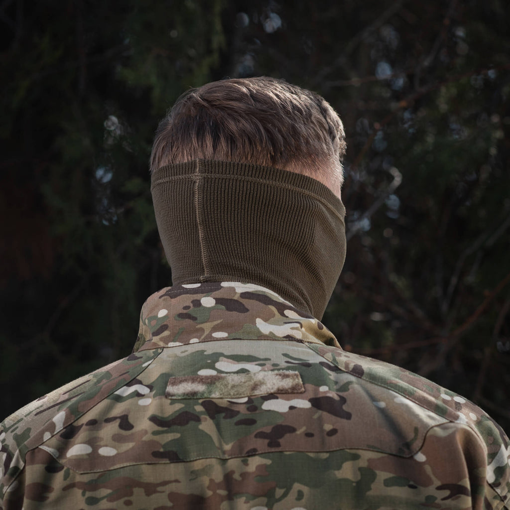 M-Tac шарф-труба анатомічний мікрофліс ріп-стоп Dark Olive