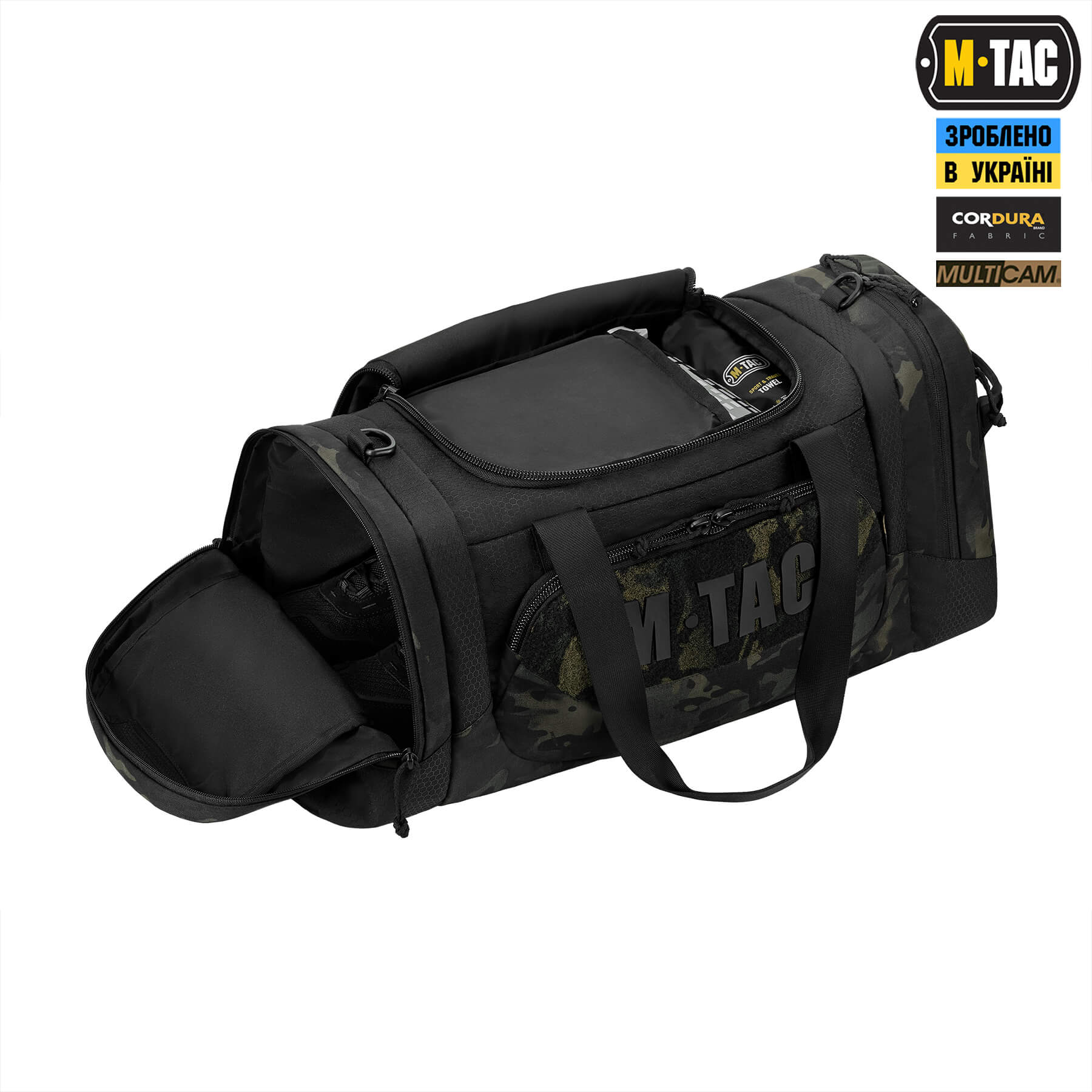 M-Tac сумка-баул Sport 38л Elite Multicam Black