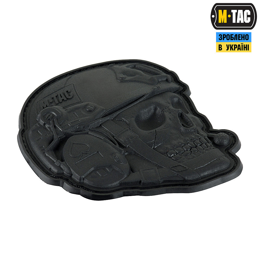 M-Tac нашивка Operator 3D PVC Black