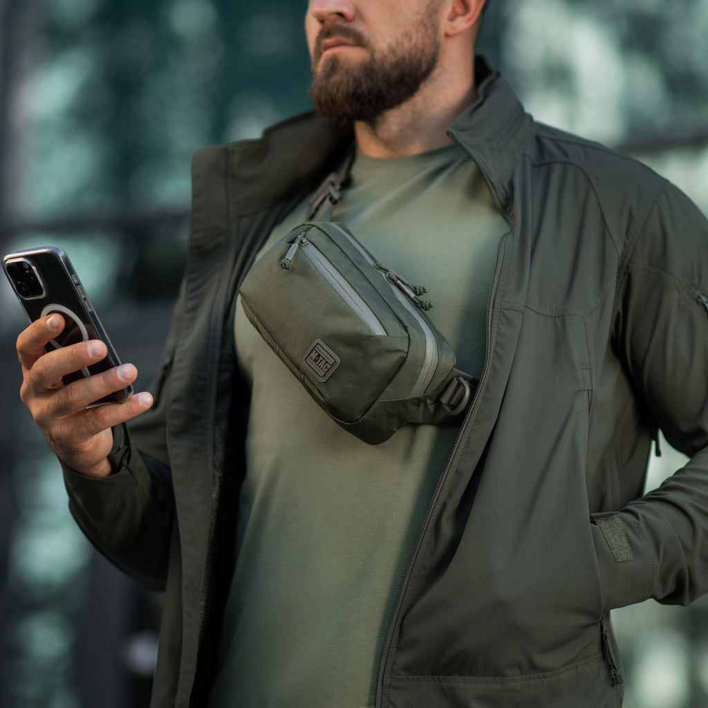 M-Tac сумка City Waist Bag X-Pac Elite Ranger Green