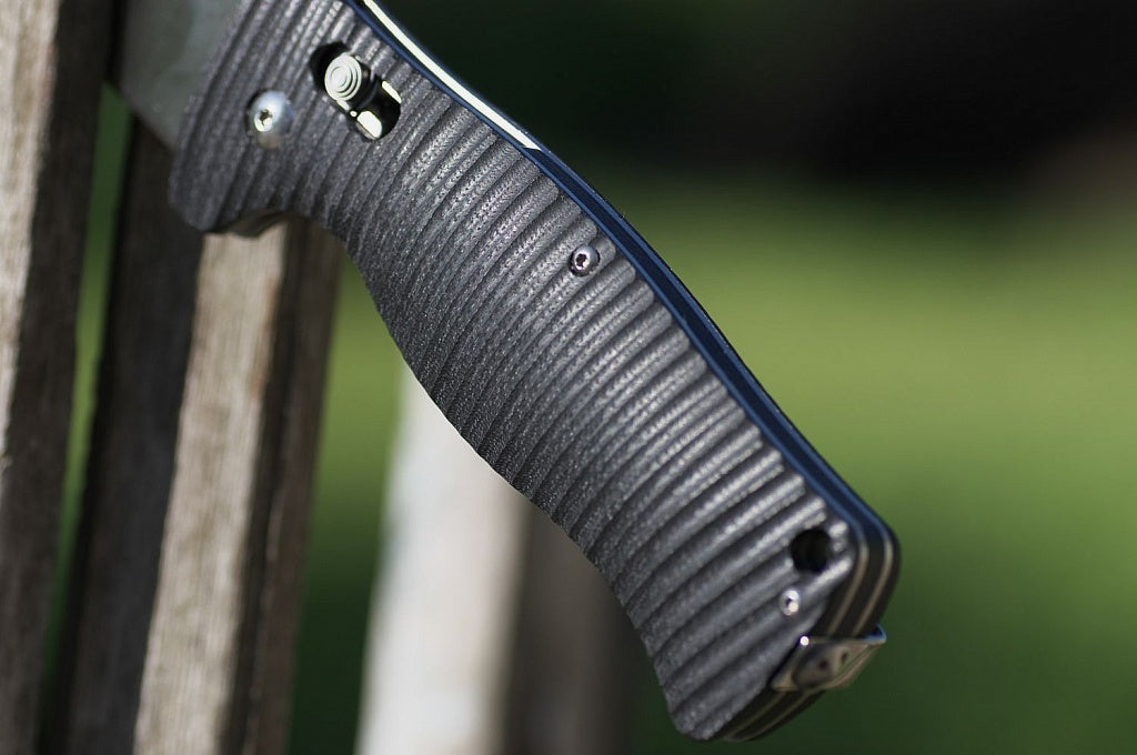 Ніж складаний туристичний Ganzo G720 (9 см) 440C / G10 зелений