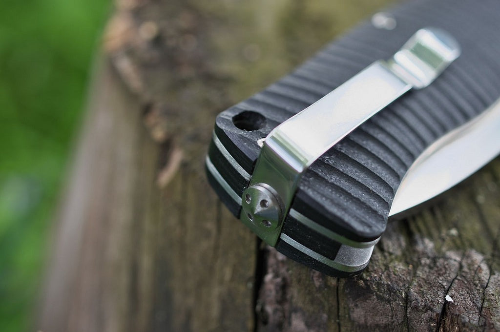 Ніж складаний туристичний Ganzo G720 (9 см) 440C / G10 помаранчевий