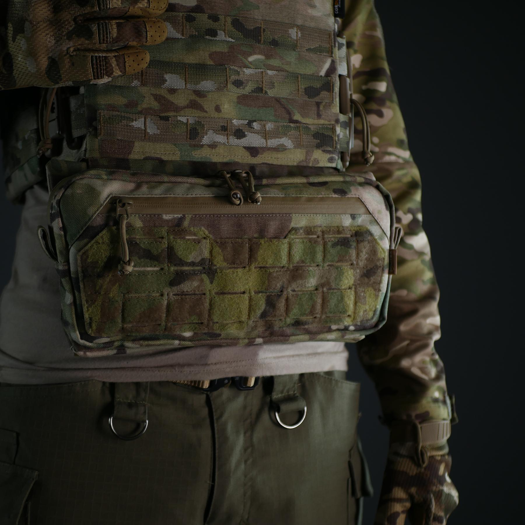 Підсумок під захист живота Militex Мультикам з Cordura original USA (L) з балістичним захистом 2 класу