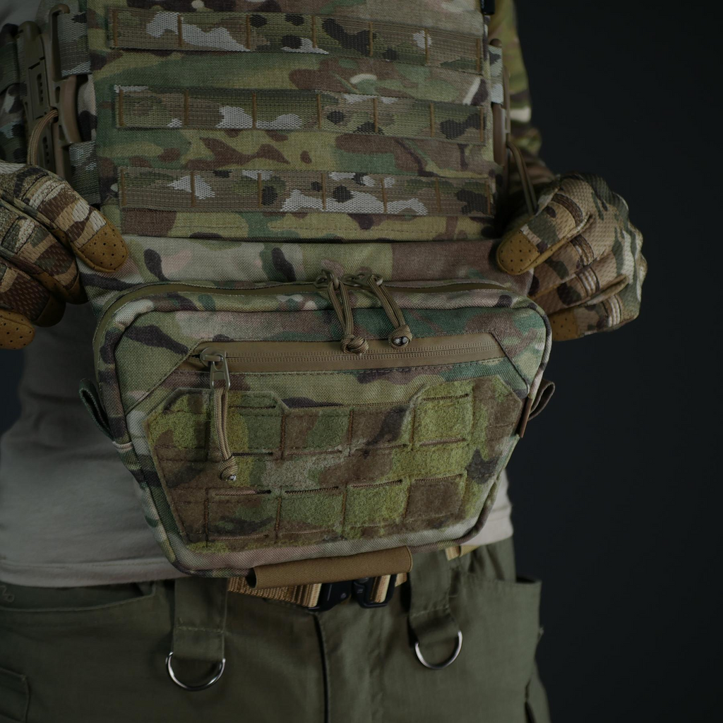 Сумка для захисту паху Militex розмір L | Cordura original USA