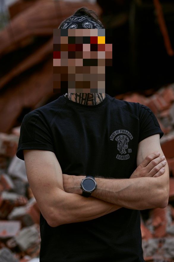 Sons of Posadka чорна "велкро"