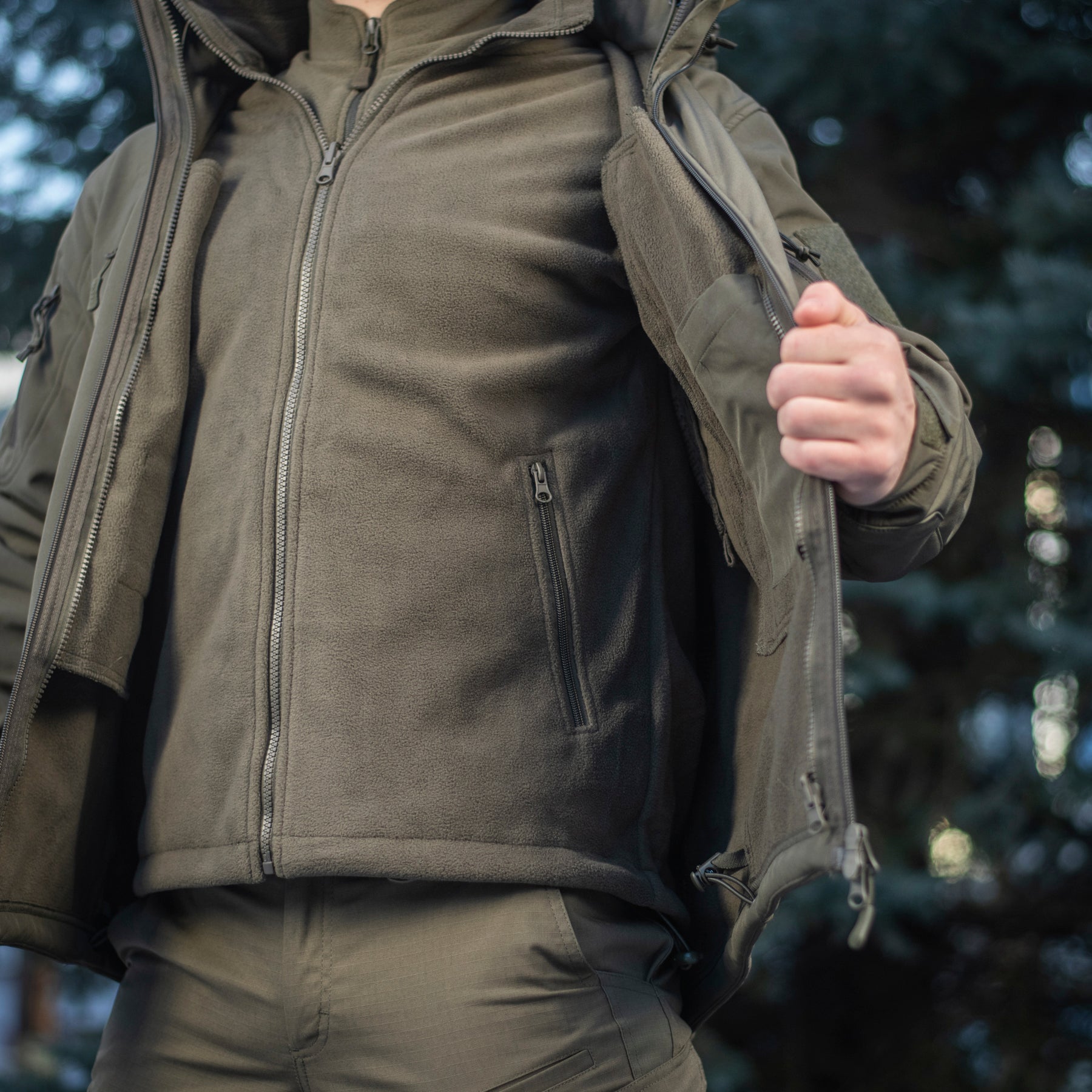 M-Tac куртка Soft Shell з підстібкою Olive