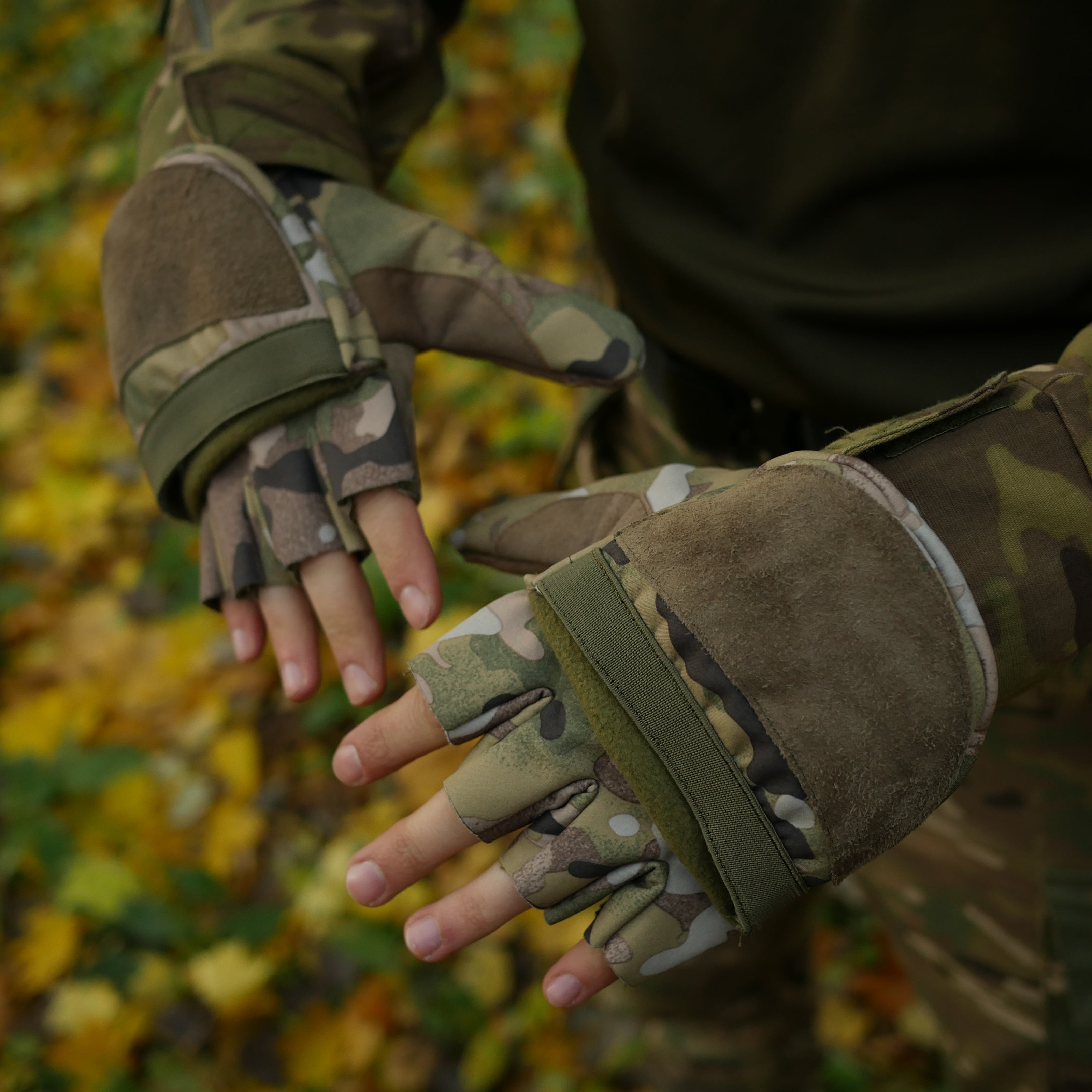 Зимові рукавиці мультикам Softshell