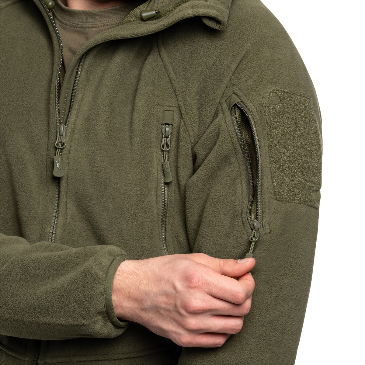 Флісова кофта Helikon-Tex Patriot Mk2 Hybrid Fleece - Olive Green