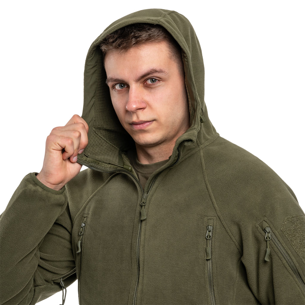 Флісова кофта Helikon-Tex Patriot Mk2 Hybrid Fleece - Olive Green