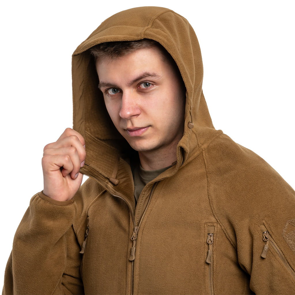 Флісова кофта Helikon-Tex Patriot Mk2 Hybrid Fleece - Coyote
