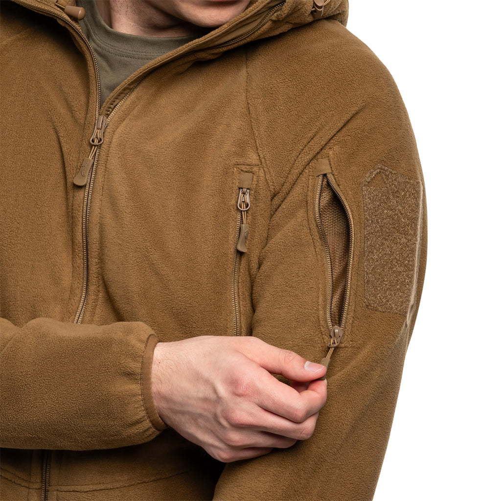 Флісова кофта Helikon-Tex Patriot Mk2 Hybrid Fleece - Coyote