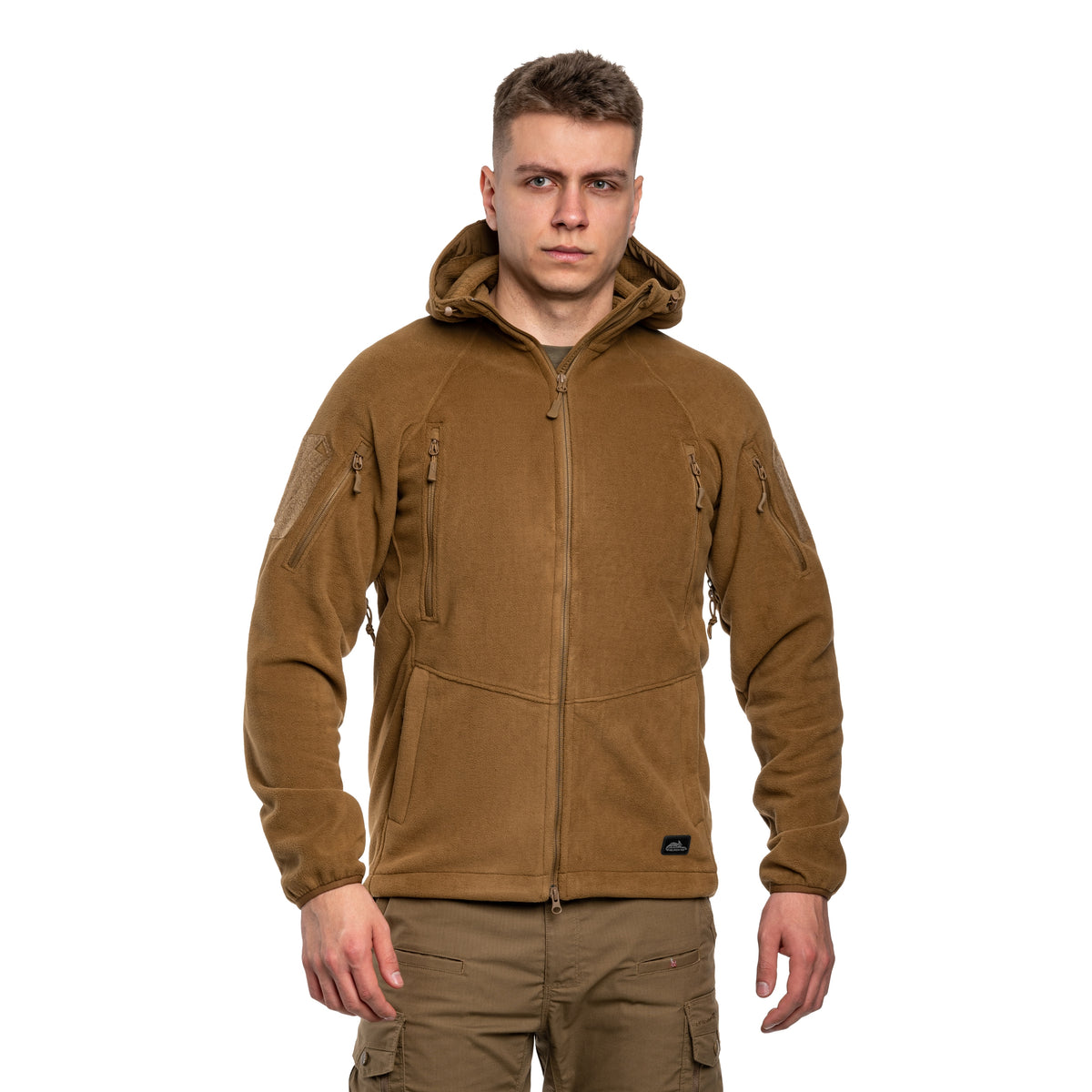 Флісова кофта Helikon-Tex Patriot Mk2 Hybrid Fleece - Coyote
