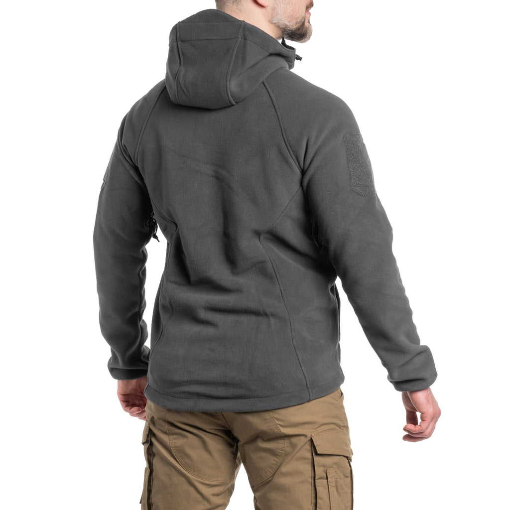 Флісова кофта Helikon-Tex Patriot Mk2 Hybrid Fleece - Shadow Grey/Black