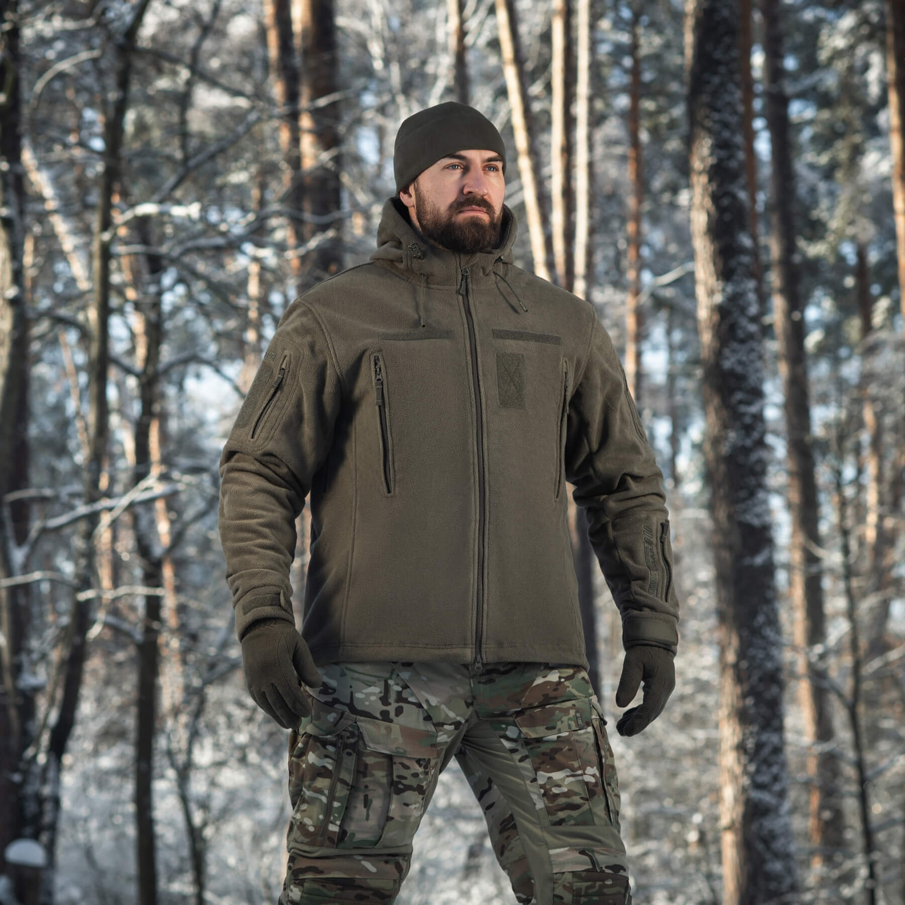 M-Tac куртка флісова Windblock Division Gen.III Dark Olive