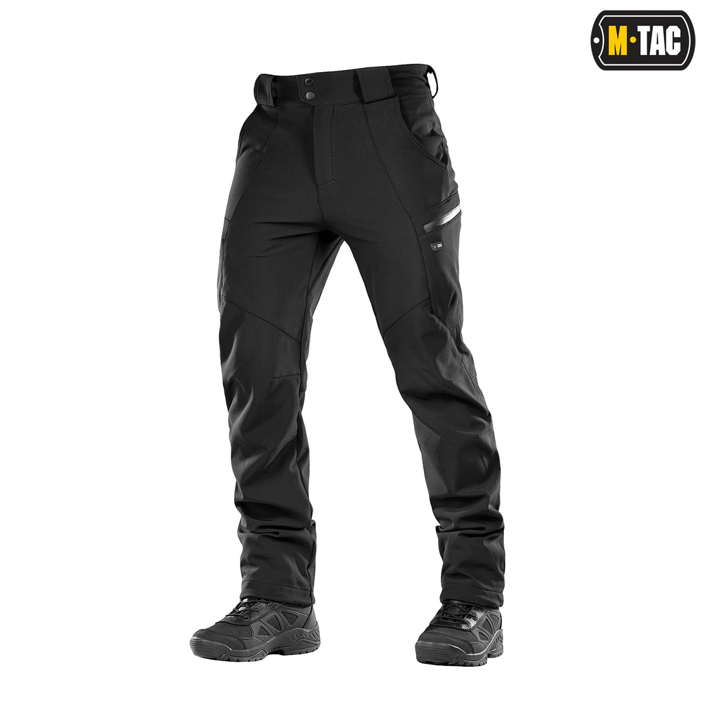 M-Tac штани Soft Shell Winter Black