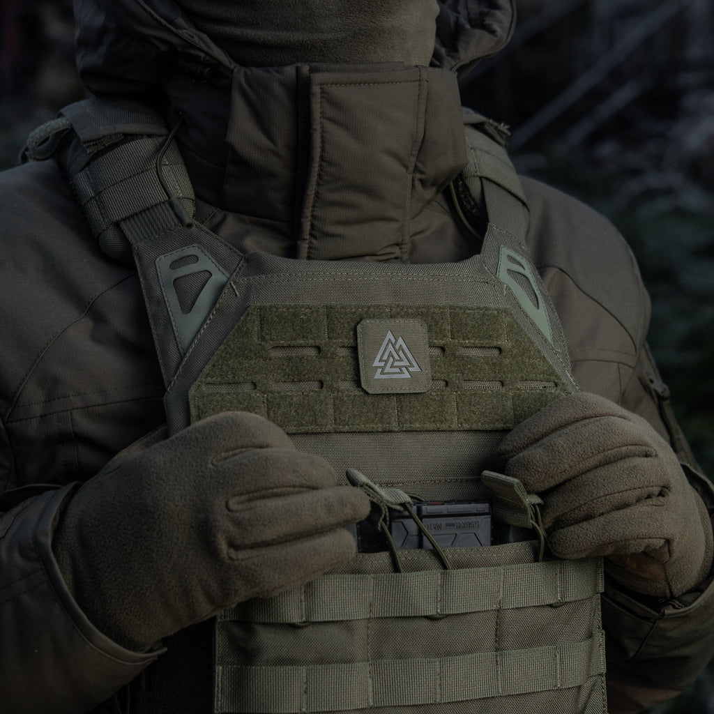M-Tac нашивка Валькнут Laser Cut Ranger Green/Black