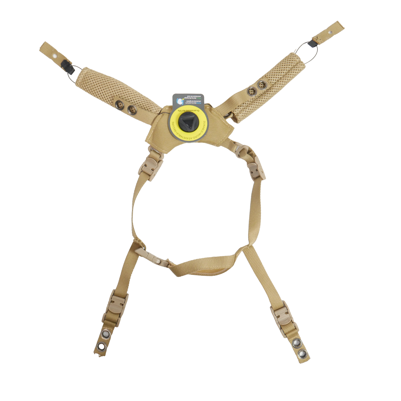 Підвісна система + подушки для шолому Team Wendy Cam Fit (R) GEN.2 Койот