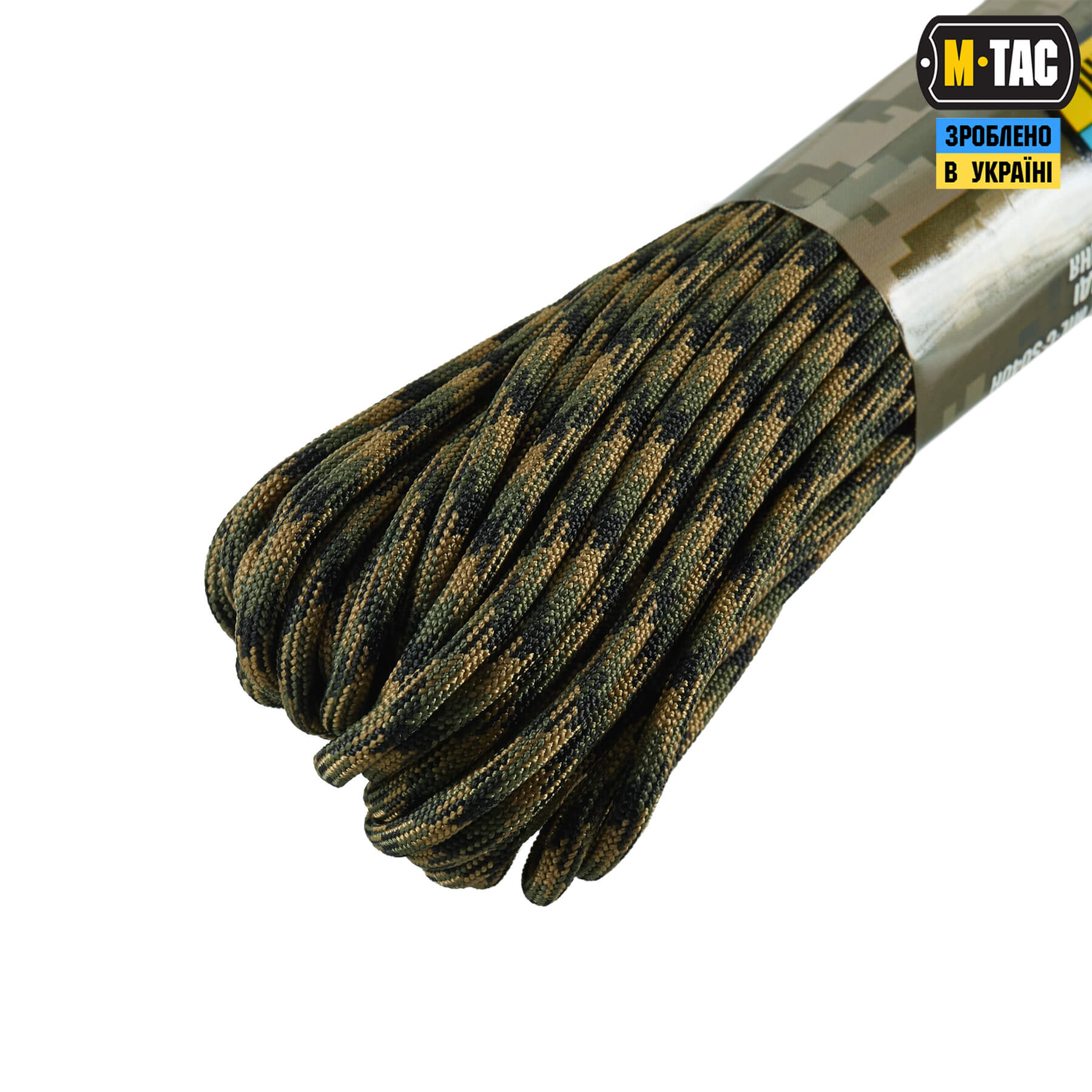 M-Tac паракорд 550 mil-spec 15m Woodland Marpat