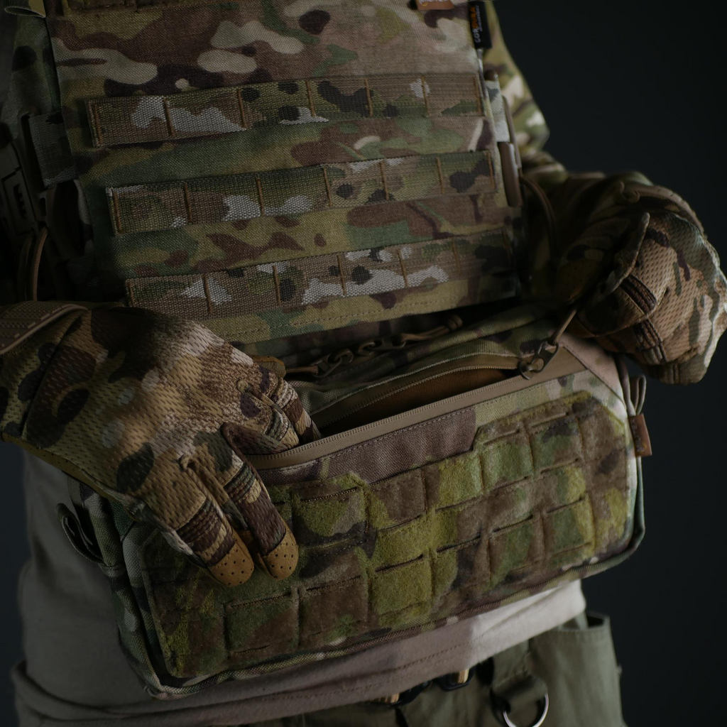Підсумок під захист живота Militex Мультикам з Cordura original USA (L) з балістичним захистом 2 класу