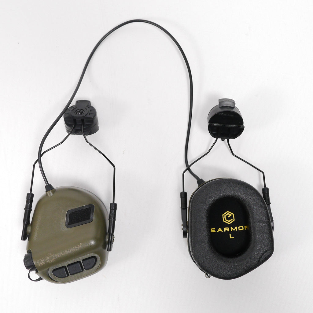 Навушники EARMOR M31Н Олива з кріпленням