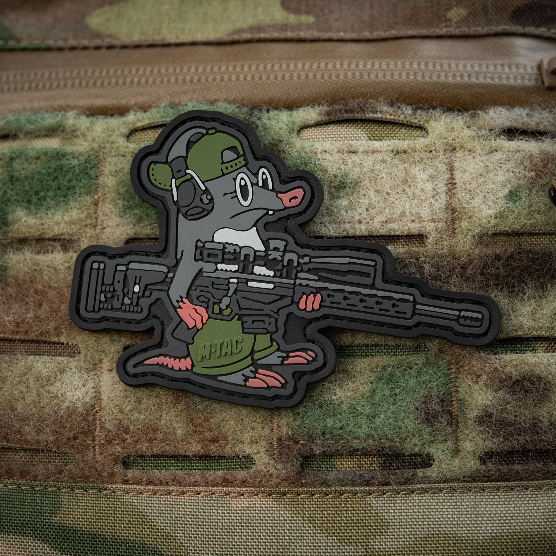 M-Tac нашивка Кріт (PVC)