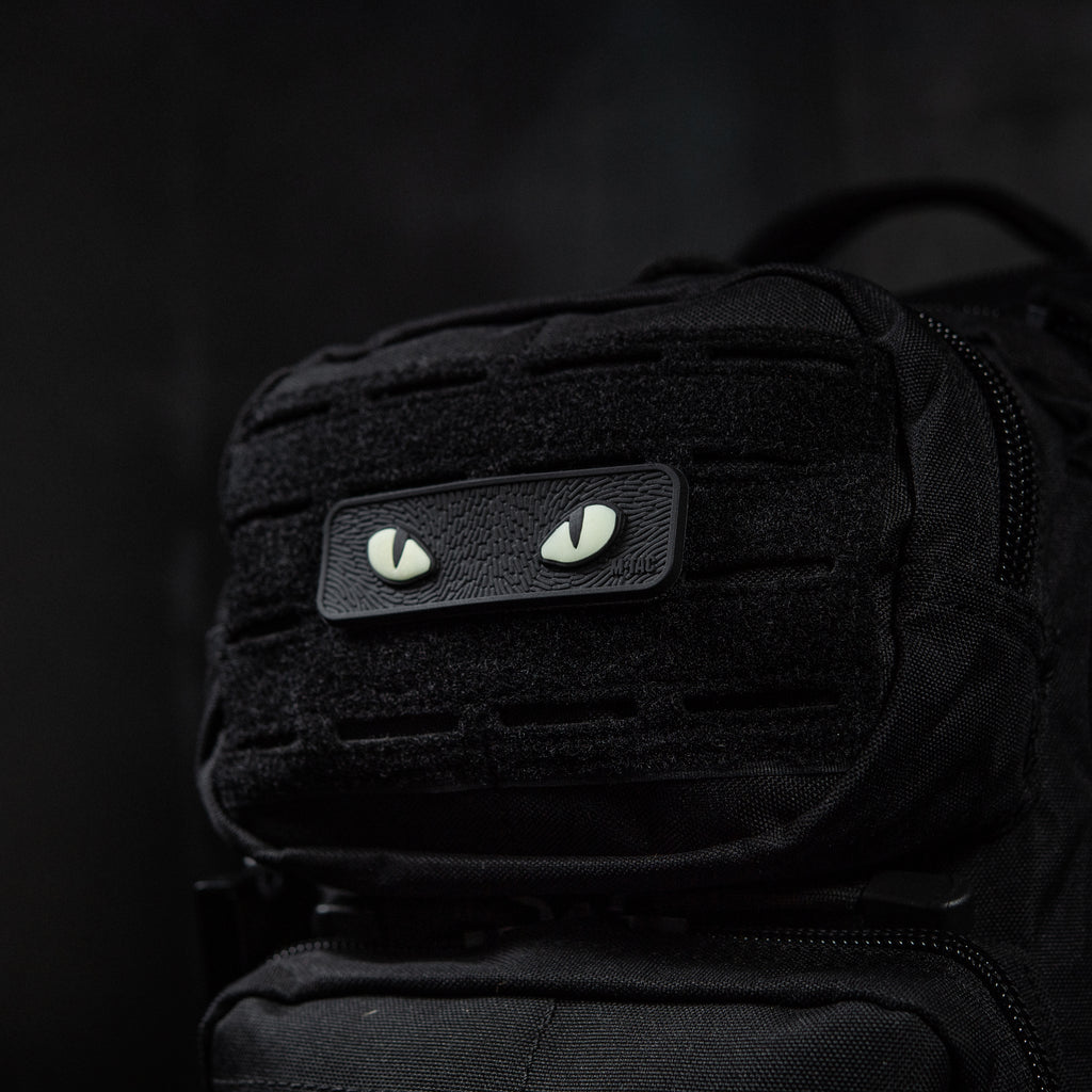 M-Tac нашивка Cat Eyes 3D ПВХ Black