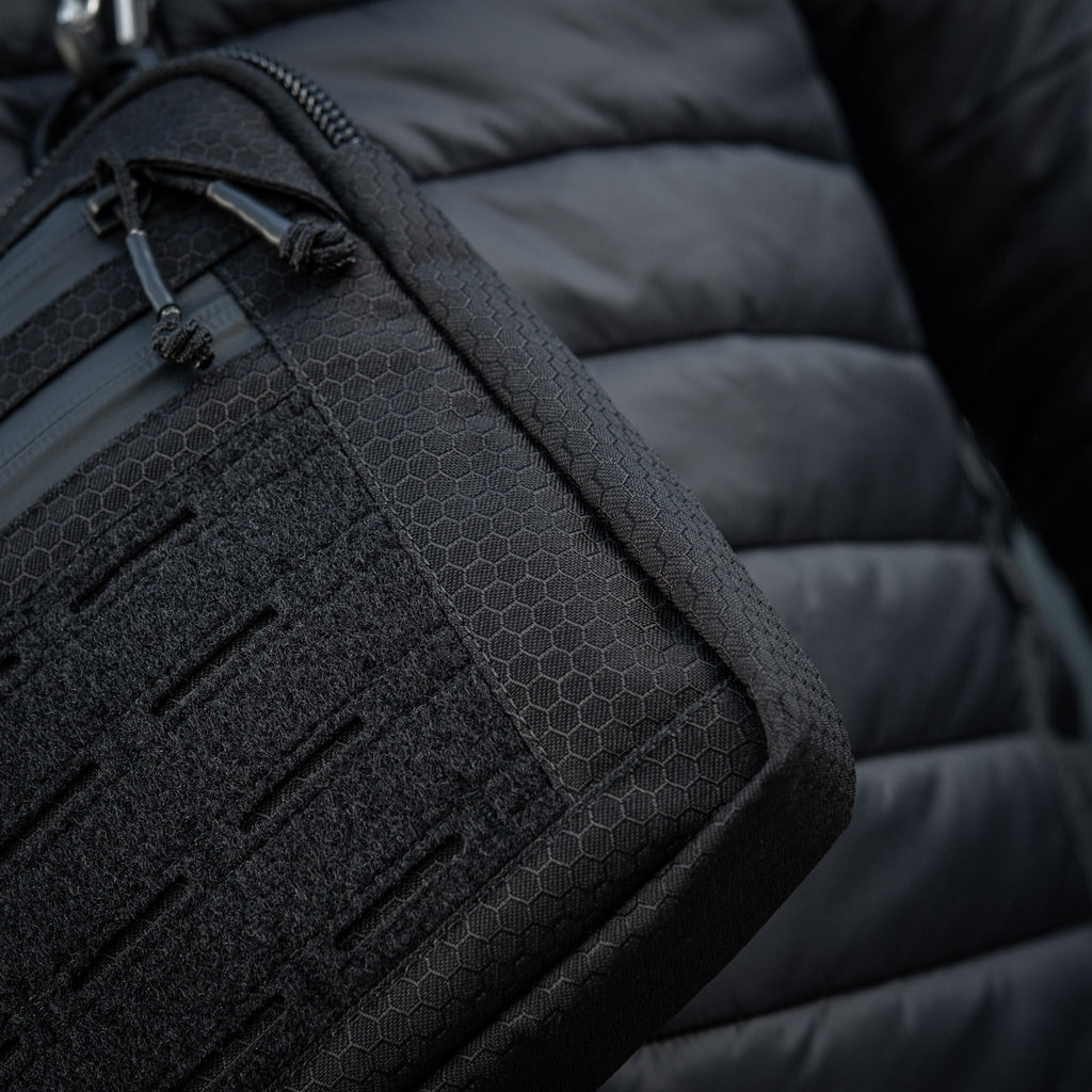 M-Tac сумка Admin Bag Medium Elite з липучкою Hex Black