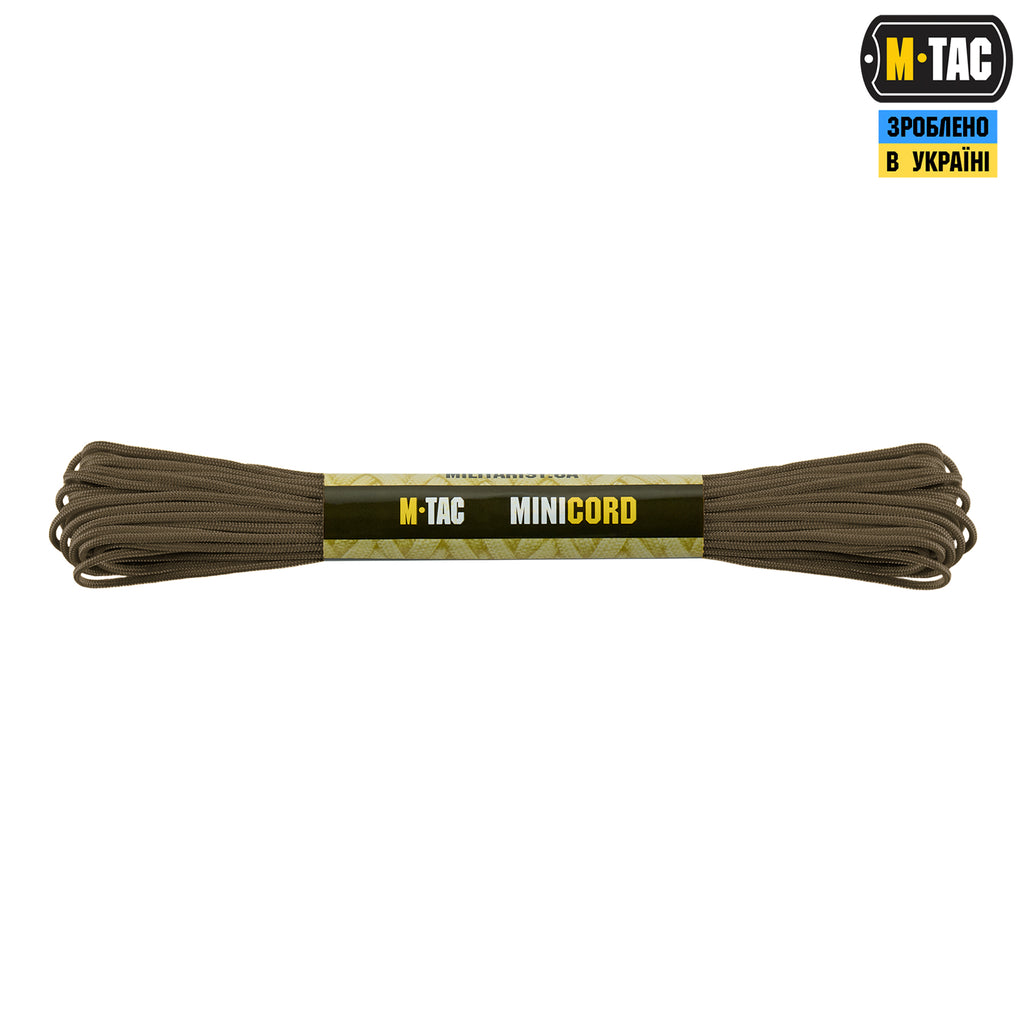 M-Tac паракорд Minicord Chocolate Brown 15м