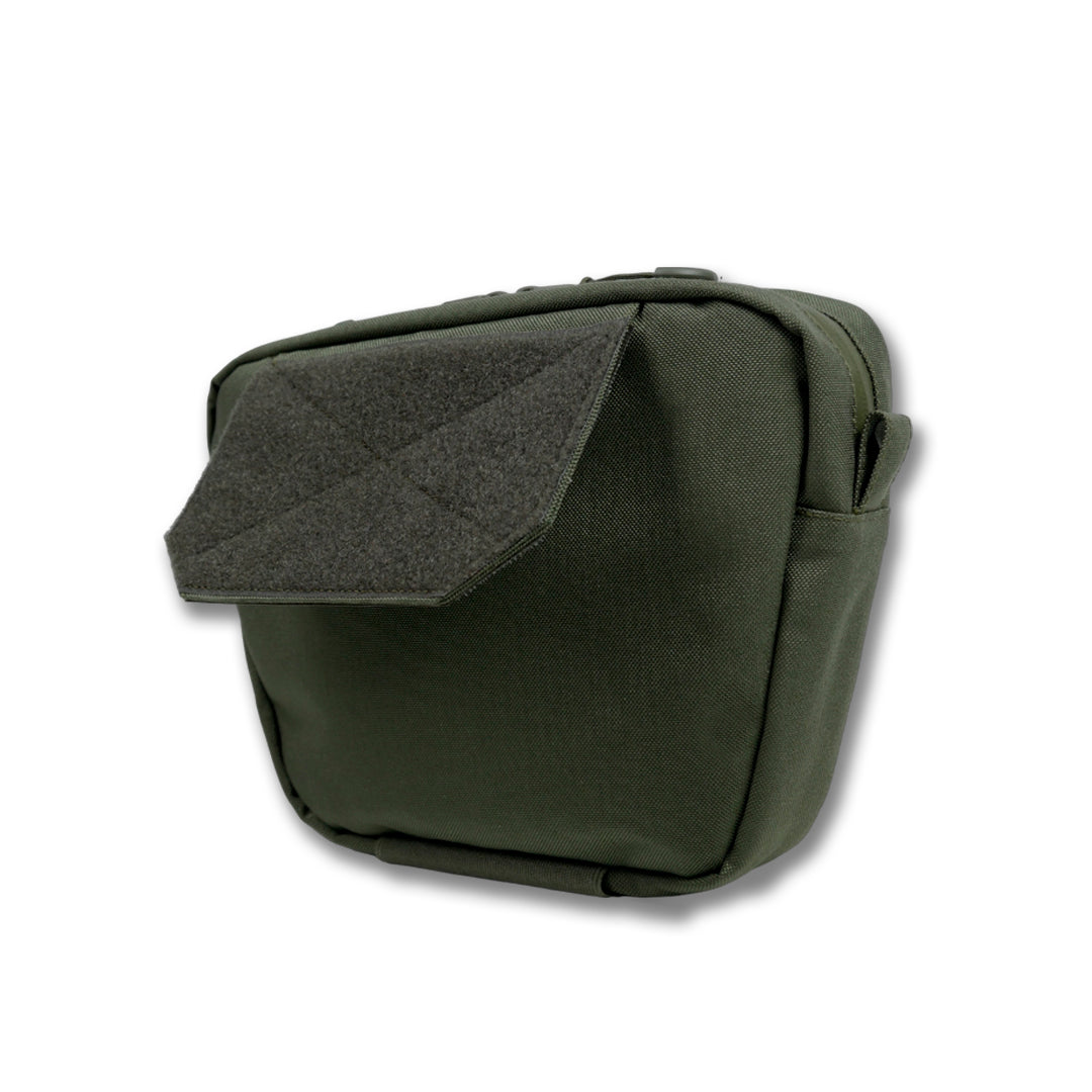 Сумка-напашник XL з балістичним пакетом 1 клас захисту Kiborg GU Сordura Khaki