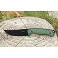 Ніж фіксований мисливський  Ruike F186-MG, (11.8 см) D2 / Micarta зелений