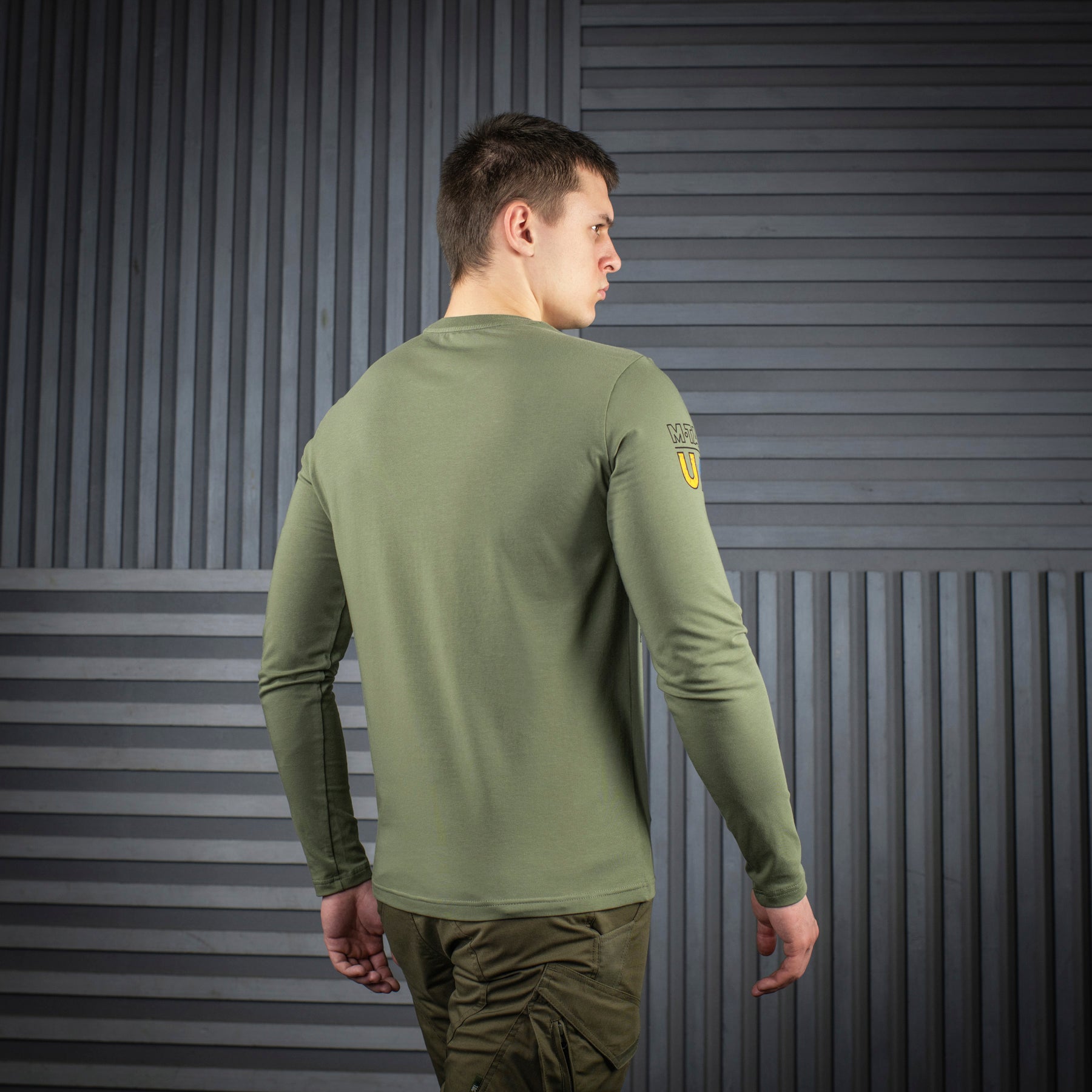 M-Tac футболка UA довгий рукав Side Light Olive