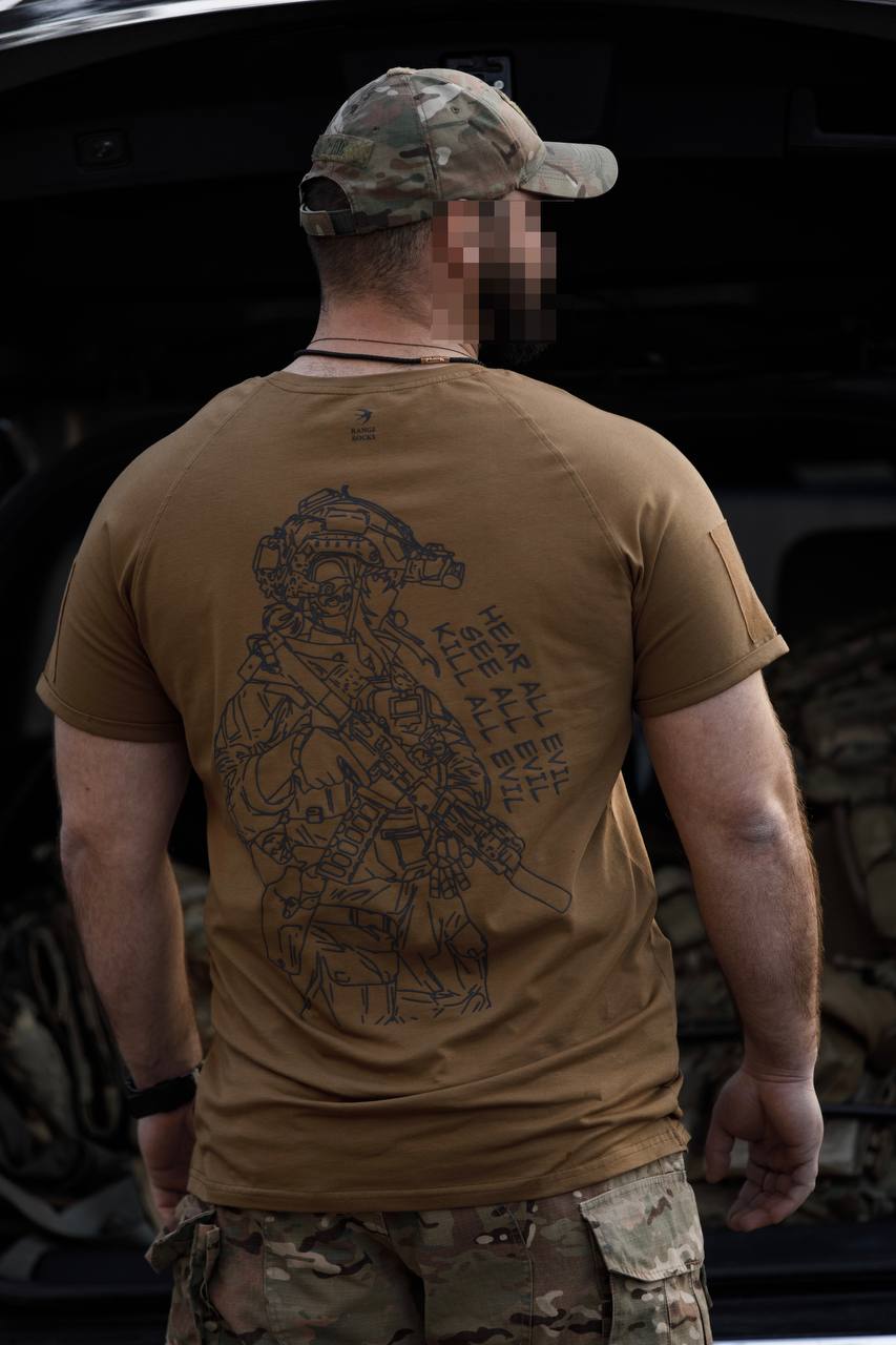 Футболка "Suicide Mission" койот