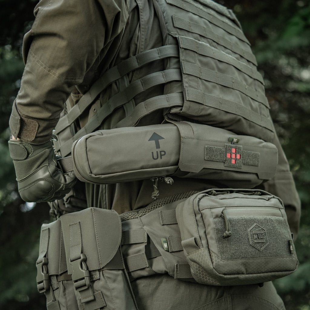 M-Tac підсумок медичний горизонтальний ROLL Elite Ranger Green