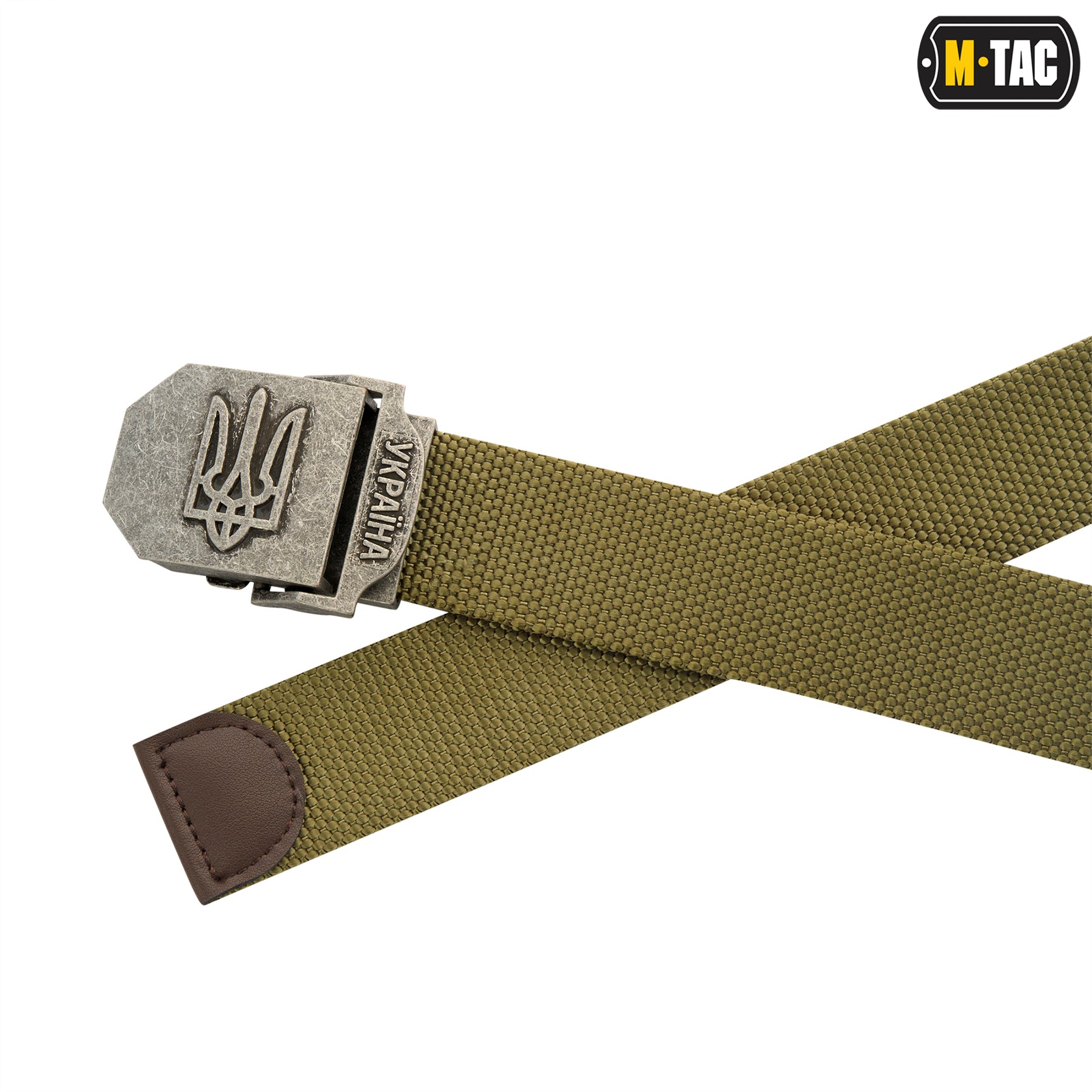 M-Tac ремінь з Тризубом (тип 2) Olive