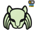 M-Tac нашивка Cat Predator Black/GID