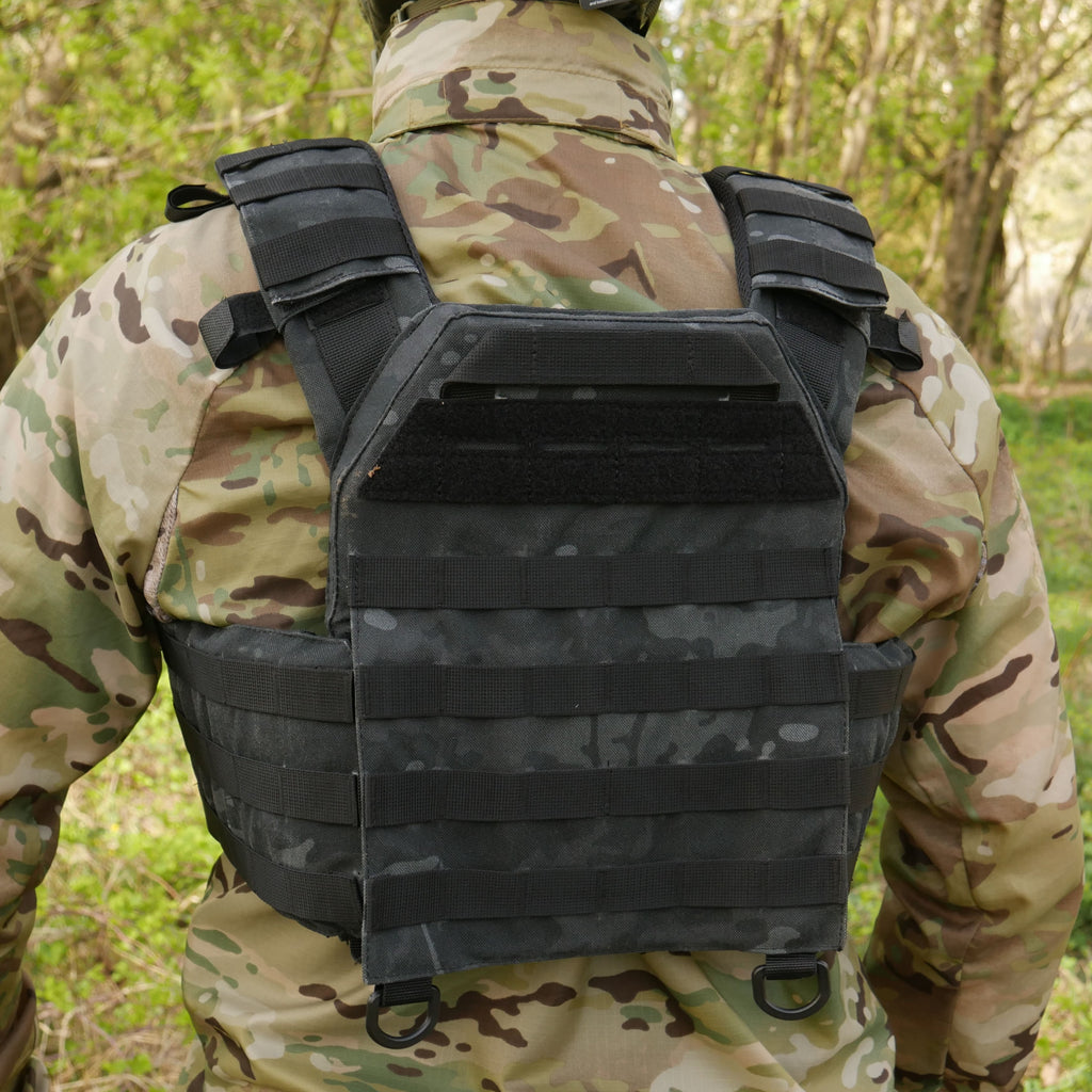 Плитоноска Kiborg GU gen.1 Чорний Мультикам