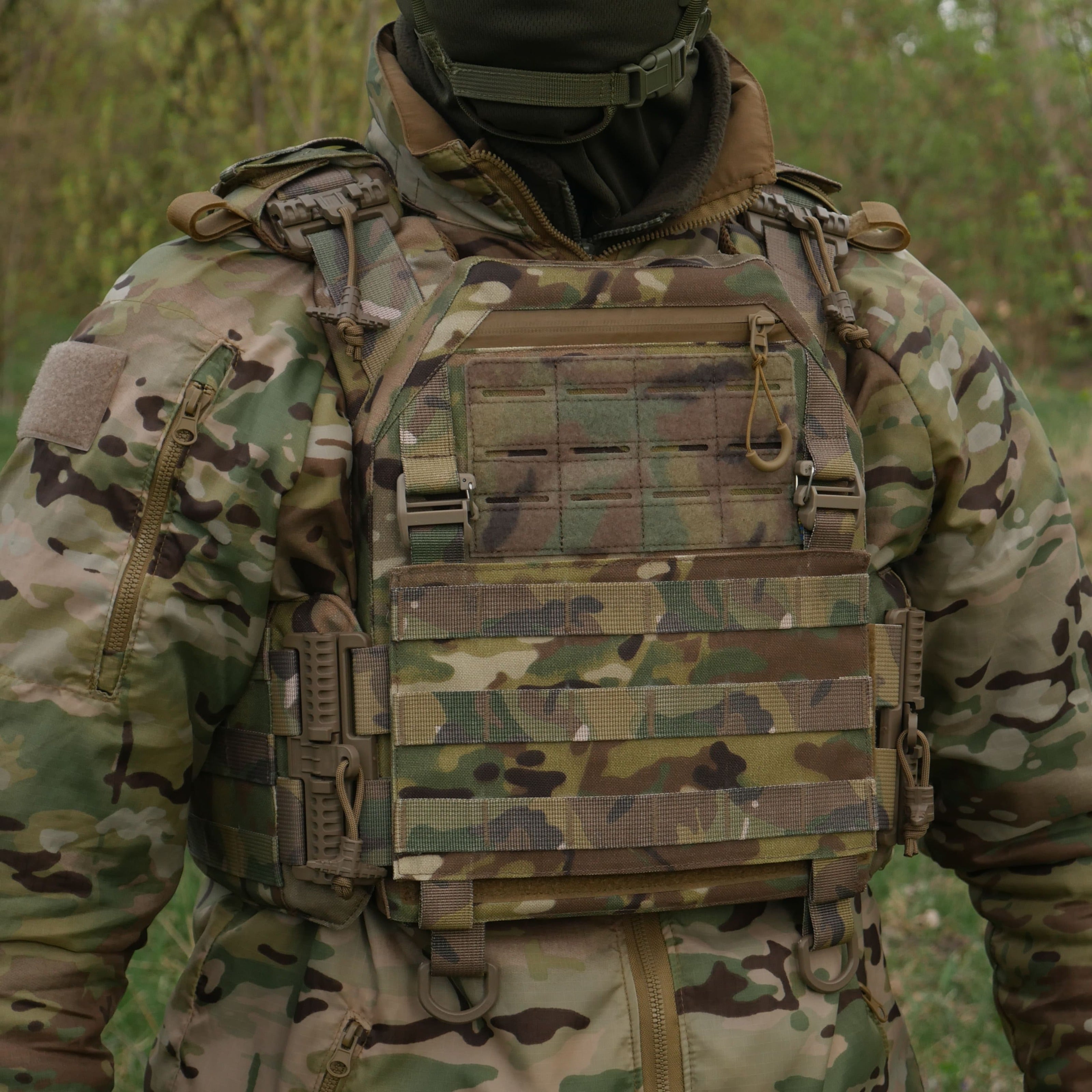 Бронезахист плитоноска мультикам Kiborg GU gen.2