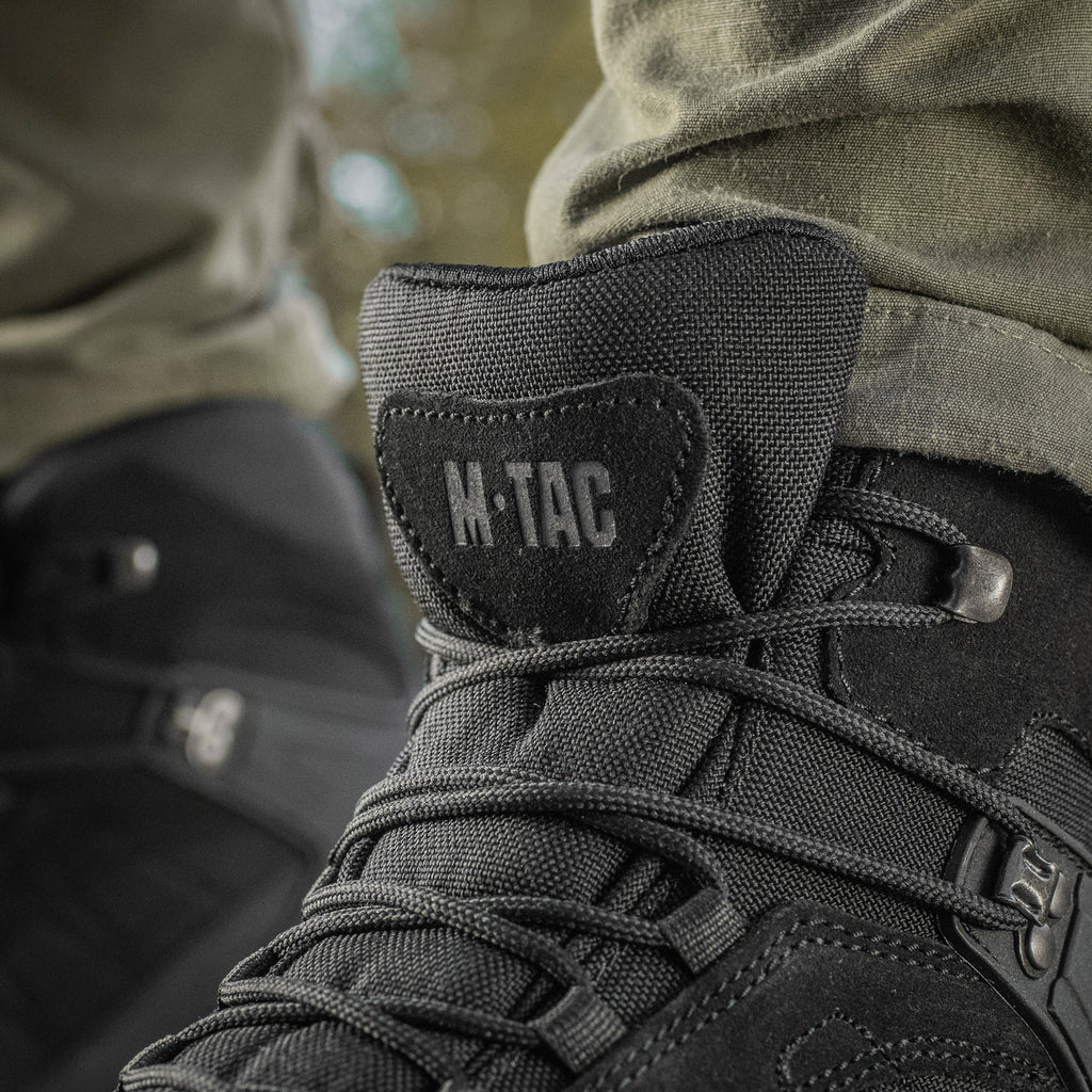 M-Tac черевики тактичні демісезонні чорні