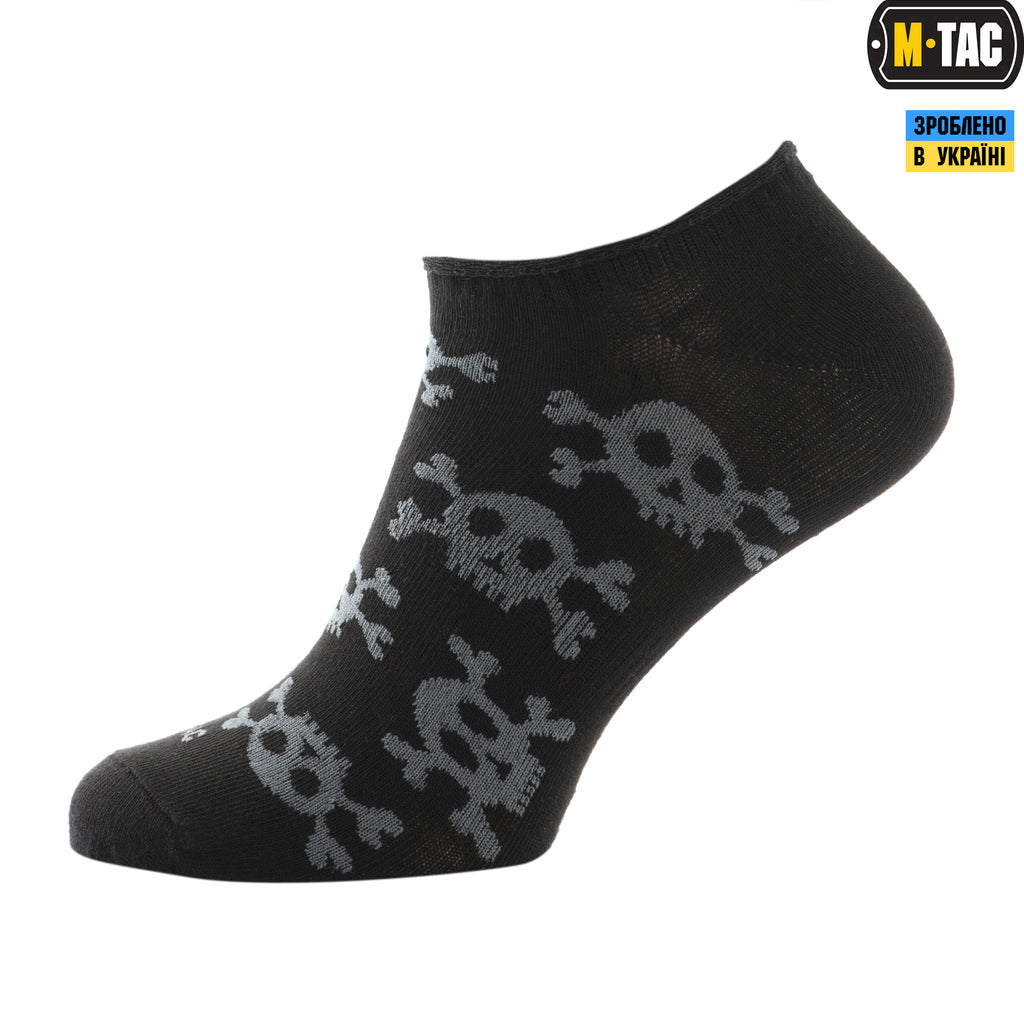 M-Tac шкарпетки літні легкі Pirate Skull Black
