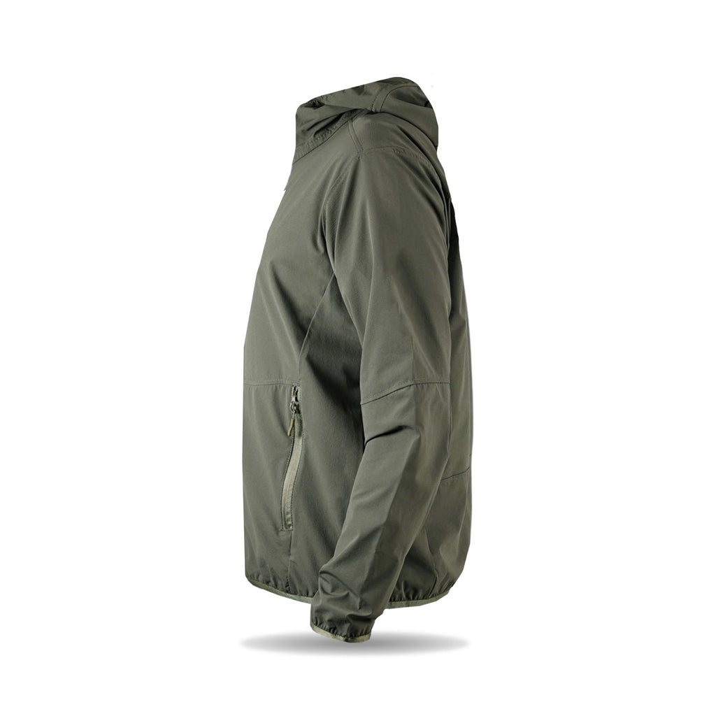 Літня штормова куртка BR Хакі | Вітро- та вологозахист | Легка та дихаюча