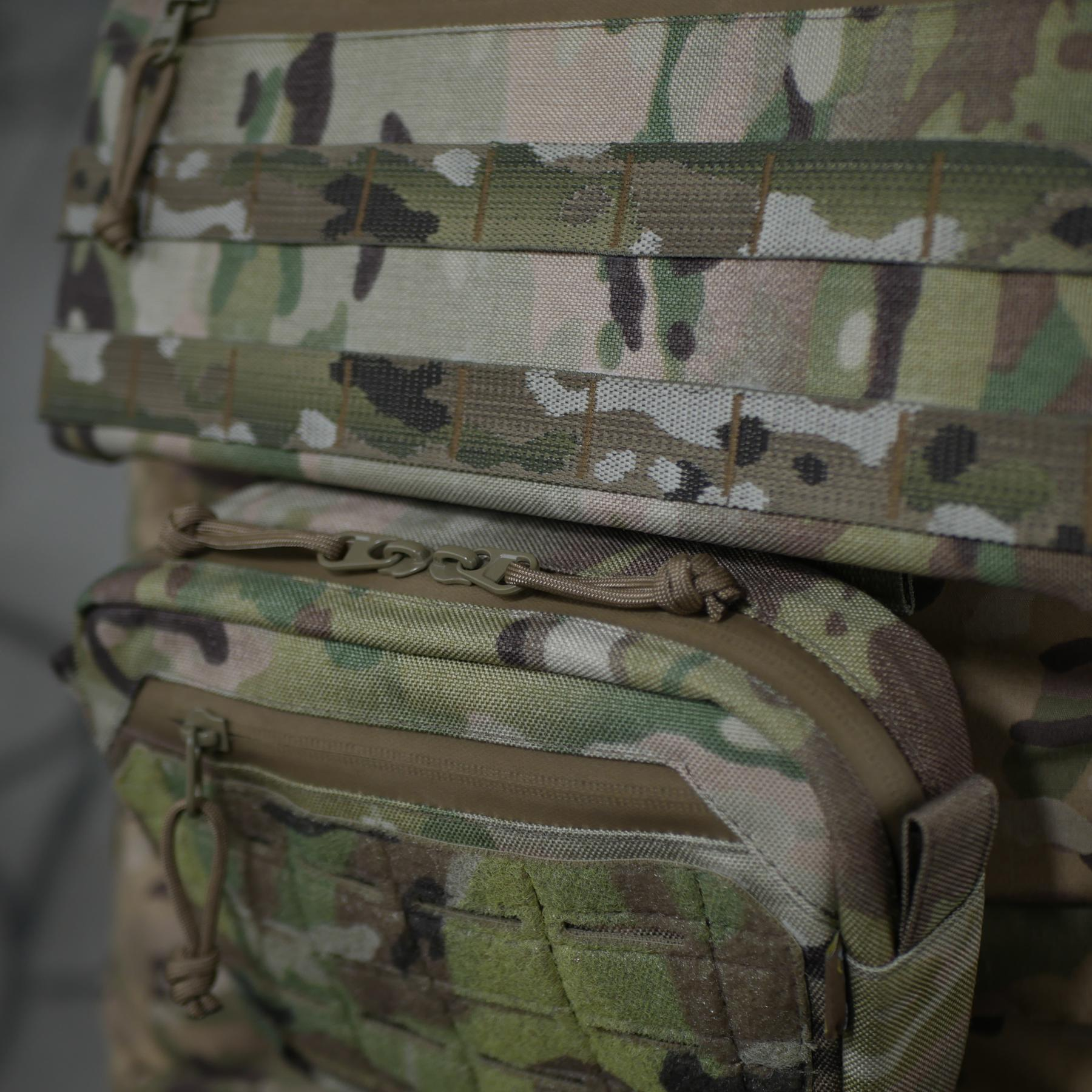Комплект сумка-напашник M + балістичний захист 1 клас Cordura original USA Militex
