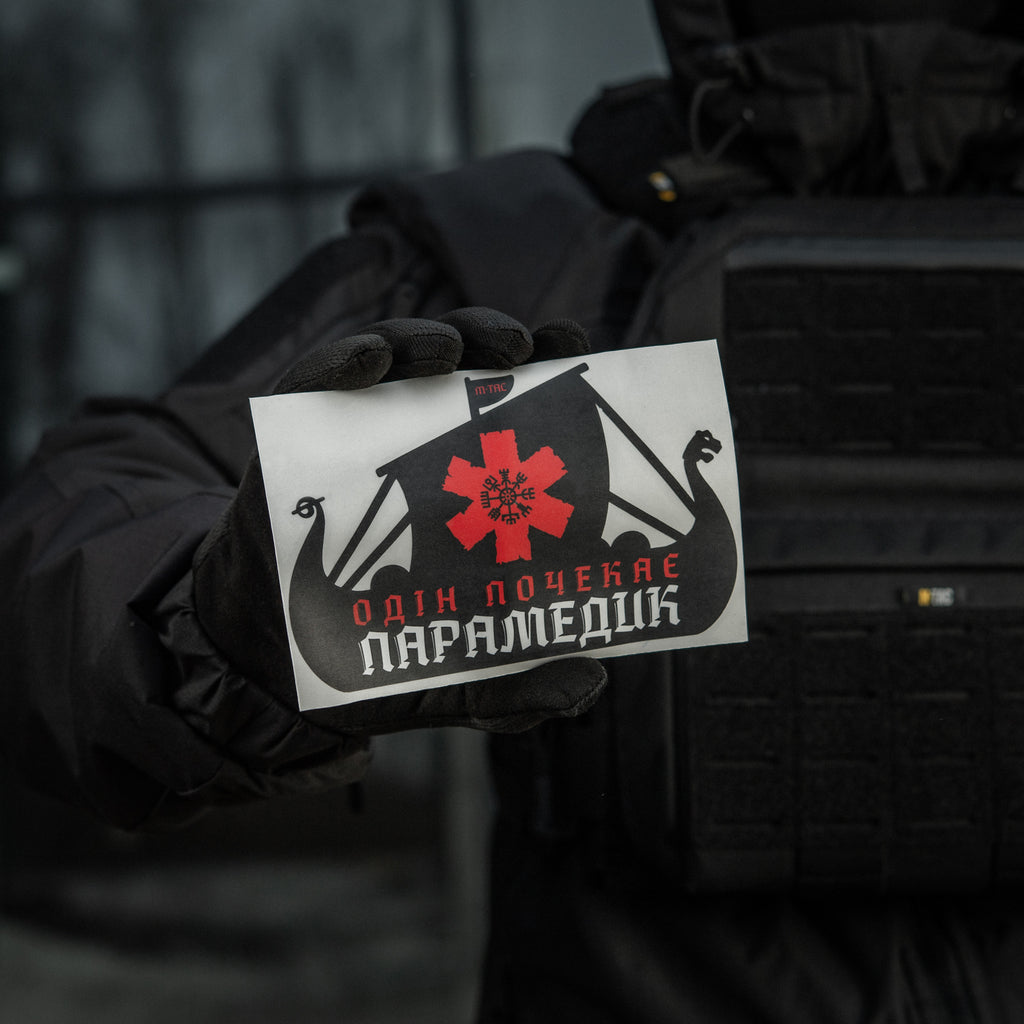 M-Tac наклейка Viking Evac Black