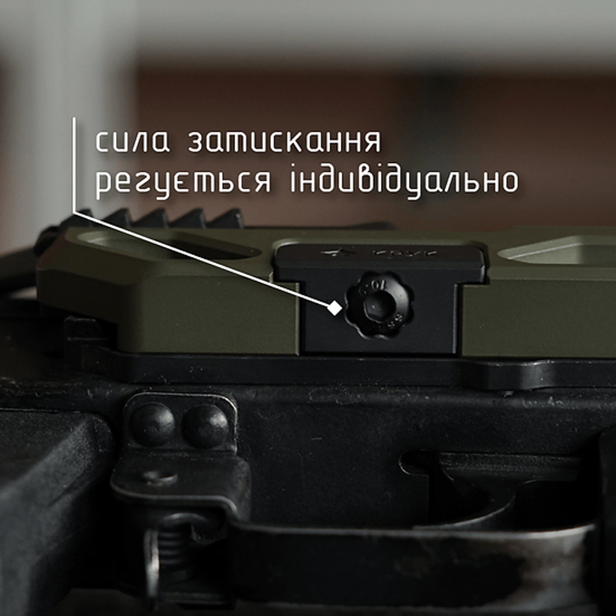 Крук комплект Ластівчин хвіст для АК (9U028) Coyot + Бічний крон для АК швидкозємний (2U072) Coyot