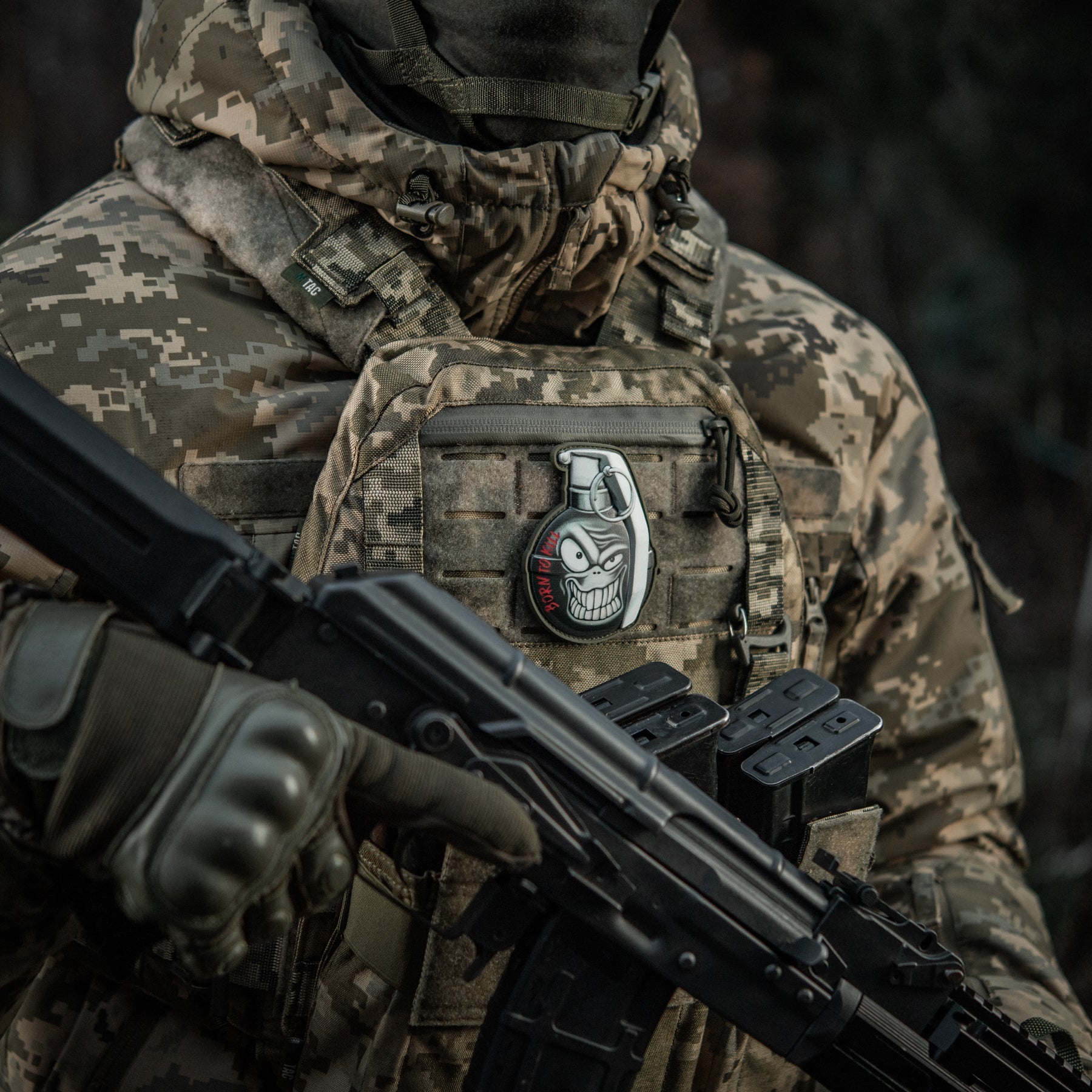 M-Tac нашивка M67 3D PVC