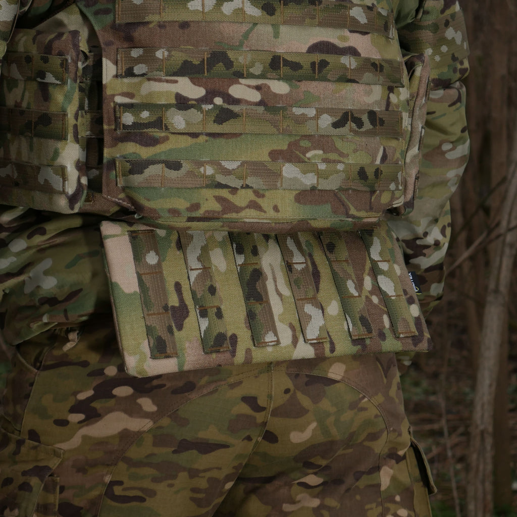 Захист попереку з балістичним пакетом 1 клас захисту Militex cordura USA Multicam